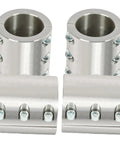 Heavy Duty 4 Pack Split Collar Tube Clamp For UTV Roll Cages Weldable Or Bolt On Mount Fits One And Three Quarter Inch OD Tubing