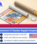 5 Poster Set On American Expansion In US History For Classrooms, A Must Have Way To Explore The Thirteen Colonies, map details
