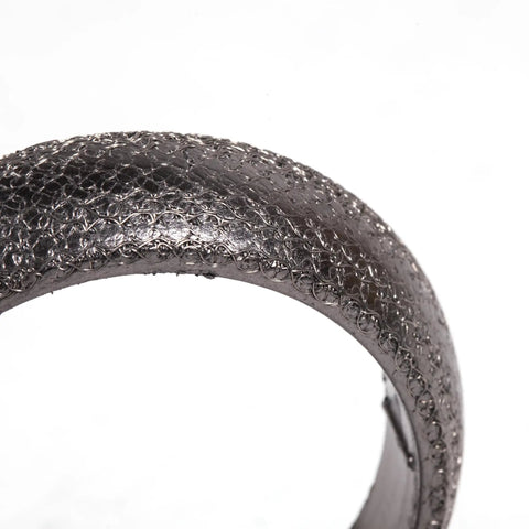 Close-up of Exhaust Pipe Flange Gasket 2.39 Inch Inner Diameter 60.8mm for Lexus Toyota Subaru Mitsubishi Scion Saab Pontiac