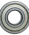 2 Pack 6204-2Z Deep Groove Ball Bearings With Double Metal Seal 20x47x14mm showing chrome steel build and markings