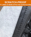 Close-up of soft lining of 7 Layer Heavy Duty Car Cover For Jeep Wrangler 4 Door JK JL Unlimited Outdoor All Weather Waterproof