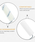 Heavy Duty Paint Roller Covers With Frame For Crisp Wall And Edge Painting Smooth Operator Handle Grip Easy Control Tool For Diy Projects, close-up of textured roller cover.