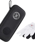 Performance Golf Glove Case With Heavy Duty Hard Shell And Breathable Mesh Back Keeps Your Gloves Neat Dry And Protected On The Course
