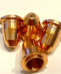Copper tips from Plasma Cutting Consumables Kit For LTP5500D 40A-55A Plasma Cutter, 20-Piece Replacement Set