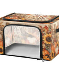 Game Changing Foldable Storage Tote With Clear Front Window And Dual Zipper Access For Quick Grabbing Steel Reinforced Base, 16.9x11.4x10 in.