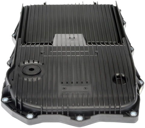 Transmission Pan With Drain Plug Gasket And Bolts OE Fix 265-850 Replacement Filter 265-850F for select models, top view