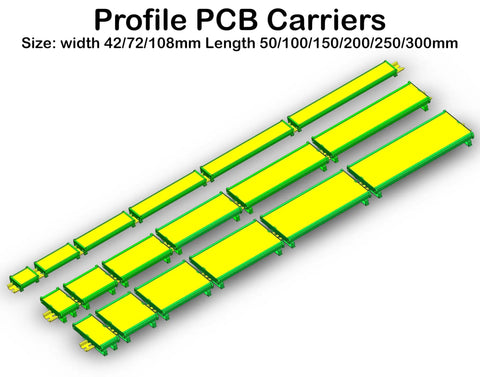 Din Rail Mounting Carrier For 72 73mm Wide PCB Housing Bracket Adaptor Fits TH35 TH15 And G Rails 73 By 155 mm PCB Size