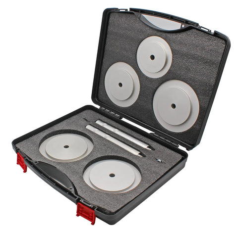 Pro Grade Heavy Duty Truck Hub Seal Installer Kit With Bearing Race And Seal Driver Set displayed in open case