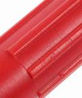Two Pack Pasta Machine Replacement Handle And Holding Clip Kit For Manual Crank Repair Easy Grip Replacement Parts For Your Pasta Maker Durable Sturdy Kitchen Tool Upgrade red handle close-up