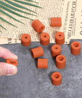 16 Pcs 3D Printer Heat Bed Leveling Parts Set With Heat Resistant Silicone Buffers And Solid Bed Mounts on gray surface