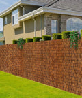 Natural Reed Fence Screen Made From Bamboo For Outdoor Privacy 6 Feet By 16.4 Feet Durable Weatherproof Fencing By House