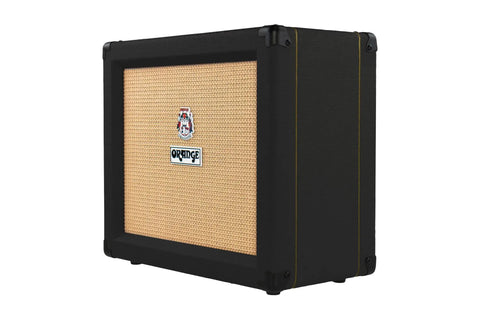 Side view of Crush 35RT 35W 10 Inch 2 Channel Guitar Amp And Speaker Combo With Cab Sim And Headphone Output Dope Rig For Practice
