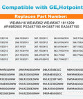 Push To Start Dryer Switch Replacement WE4M416 For Hotpoint Kenmore Dryers compatibility chart with part numbers