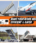 Dump Trailer Wireless Remote Controller For 3 Wire And 4 Wire 12V Hydraulic Dump Trailer With 100 Ft Signal Distance installation
