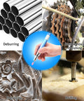 Heavy Duty 18 Piece Pneumatic Air Die Grinder Rig Delivering Badass 70000 RPM Torque used for deburring, rust removal, engraving, and drilling.