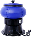 Heavy Duty Metal Parts Tumbler Polisher With 18 Lb Capacity Vibratory Rotary Cleaner For Industrial Finishing And Parts Cleaning, Smooth Polishing Action, 120V Motor, Durable Bowl, Built Tough For Pros And DIY Shops