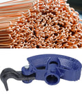 Heavy Duty Manual Pipe Bender For Thin Iron,PVC & Aluminum with hardened carbon steel hook for precise bending tasks.