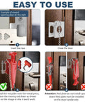 Installation guide for Travel Safe Portable Door Lock For Hotels And Rentals Universal L Shaped Door Lock Latch