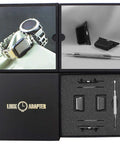 Watch Adapters for Tread and Tread LT in Black 16mm Lug Size Includes Pin Tool and Replacement Pins Lets You Swap Watch Bands Fast Apple Watch Compatible Adapters Patent Pending in packaging with pin tool.