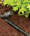 In Line Drip Irrigation Y Filter Three Quarter Inch Male Thread 200 Mesh Stainless Steel Screen Keeps Debris Out Easy Clean Cap installed in garden