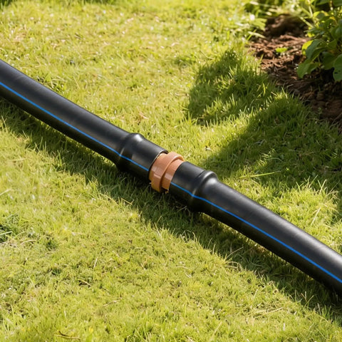 Half Inch Drip Irrigation Barbed Coupling Set, 25 Pack Straight Connectors For Half Inch Tubing, 17mm ID, Fits Lawn And Garden Irrigation Systems