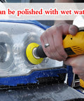 Using 3 Inch Wet And Dry Sanding Discs With Hook And Loop Backing Silicon Carbide Sanding Pads For Drill on car headlight wet