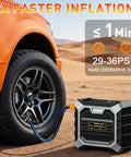 Portable Tire Inflator Air Compressor 12V DC With Auto Shut Off And Digital Pressure Gauge 100 PSI Corded Pump For Cars inflating tire