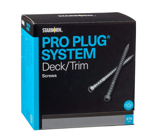 Stainless Steel No 10 2 And A Half Inch Star Drive Decking And Trim Screws, 375 Pcs, box for PVC Decking Composite System