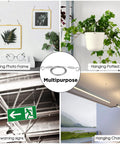 Built Like a Tank Adjustable Picture Hanging Wire Four Pack Features Heavy Duty Stainless Steel Cable for hanging photo frames and plants.