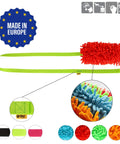Long Handle Tug Toy For Dogs With Microfiber Plush Bite Training Tool For Serious Chewers Interactive Tugging Agility And Sports Play