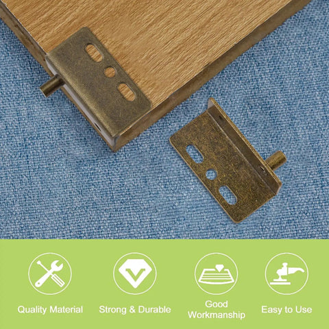 Built Tough As Nails Heavy Duty Iron Concealed Shaft Cabinet Door Pivot Hinges With Sturdy Pin Bushings Free Swinging Wood Door Hardware Smooth Bronze Finish Four Pack Zero Drama Install