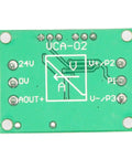Voltage To Current Converter Module 0-10V To 4-20mA Signal Output green circuit board front view