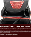 OxyFinisher Fastener Bag For Right Hand With 11 Pockets And Tool Holders, Made In USA, Round Bottom Nylon Construction