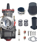 Go To 28mm Carburetor With Air Filter Manifold Kit For Predator 212cc 224cc 196cc And Coleman CT200U Ex BT200X Mini Bike