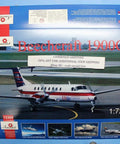Box cover of Beechcraft 1900C 1 To 72 Scale Plastic Model Kit Unpainted And Unassembled Aircraft Hobby For Collectors Kit No 72308.