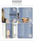 Faux Painting Starter Toolkit For Beginners Full Sized 9.75 By 5 Inch Set With Three Quarters Inch Nap Sheepskin Tools USA Made in use