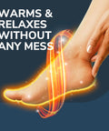 Cozy Self-Heating Tired And Achy Feet Soothing Foot Mask With Warming Booties Moisturizing Socks Infused With Epsom Salt And Menthol 3 Pairs