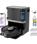 Robot Vacuum And Mop Combo With Auto Empty And Refill, Self Clean Pad Wash And Dry, Hands Free Cleaning, Renewed UR2850ZE with accessories.