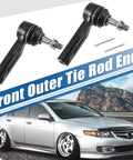 ES800030 Tie Rod End for Chevrolet Cobalt and GM Vehicles Including Equinox HHR G5 Pursuit Torrent Ion Vue XL7 Saturn Lineup Replacement Steering Tie Rod Link for Precise Handling and Smooth Steering front outer tie rod ends for GM cars