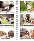 Natural White Cotton Dog Rope Toy For Medium And Large Dogs Built Tough And Non Toxic Premium Durable Rope Toy For Chewing Teeth Cleaning And Interactive Tug And Fetch Washable, featured in various dog play scenarios.