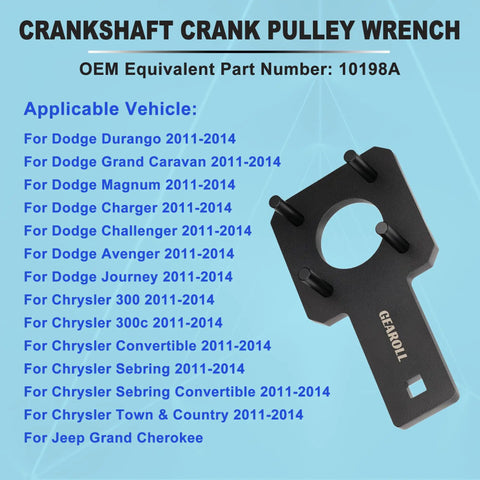 Chrysler 3.6 Pentastar Timing Tool Kit With Camshaft Phaser Lock Tool For VW Jeep Dodge 3.6L Engines Wrench 2011-2019