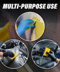 Bulk 100 Pack Yellow 4 Inch Auto Body Filler Spreaders for Putties Glazes Caulks and Paint Easy Application Reusable Plastic Spreader for Automotive Repairs and DIY Projects used on car panels and glass