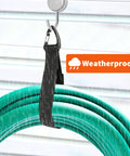 Eight Piece Heavy Duty Cable Organizer Set For Garage And Workshop Storage With Durable Straps Holds Cables Hoses And Ropes Triangle Buckle