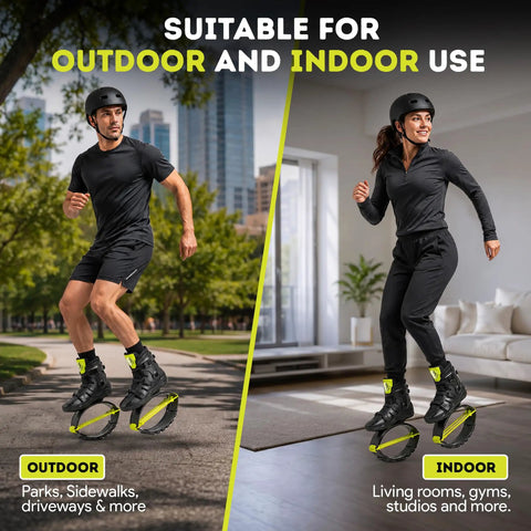 Adult Jumping Shoes For Fitness And Fun Kangaroo Jump Boots With Adjustable Bounce for men outdoors and women indoors