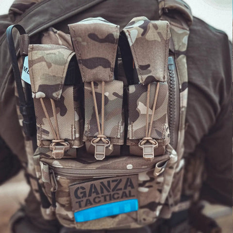 Ultimate Tactical Backpack With Zip On Back Panel For V5 Vest Compatible MC, Built From 500D Nylon, waterproof and dirt resistant