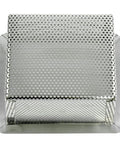 Stainless Steel Floor Sink Drain Basket Strainer 10x10 Inches 5 Inch Depth Heavy Duty Bar Grade Perforated Bottom Fits 12x12 Floor Sinks