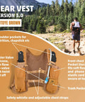 Run Ready Hydration Vest Four Point Zero Lightweight Pack For Running Cycling And Triathlon Carries One Liter Thirty Five Oz