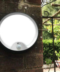 Battery Operated Motion Sensor Ceiling Light Wireless LED 7.4 Inch With All Day And Night Modes 300LM White Light outdoors