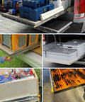 Heavy Duty Full Extension Drawer Slides With Screws Ball Bearing Side Mount 80 Inch 500 Lb Load Capacity Beefy Glide for vehicle storage