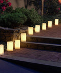 White Plastic Luminaria Lanterns Pack Of 100 With Printed Design For Indoor And Outdoor Use All Weather Ready Pathway Lighting